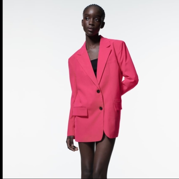 🩷 STRAIGHT CUT BLAZER - Picture 10 of 13